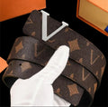 Brown Logo V belt