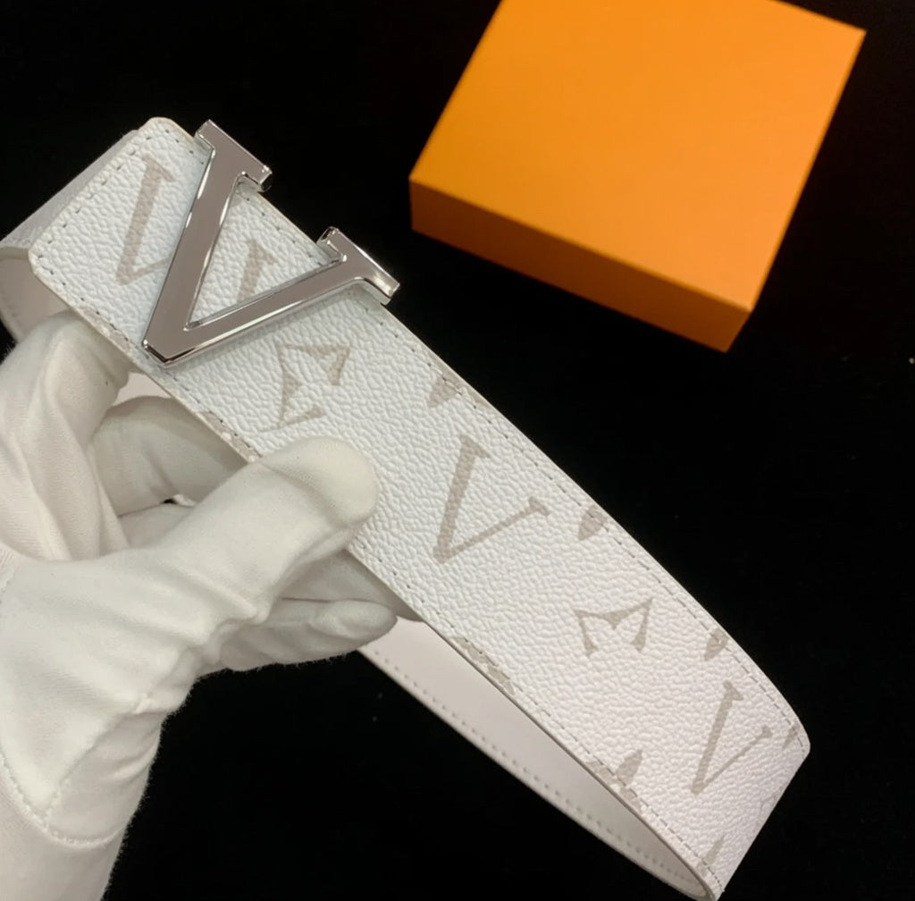 Custom White Out V Belt