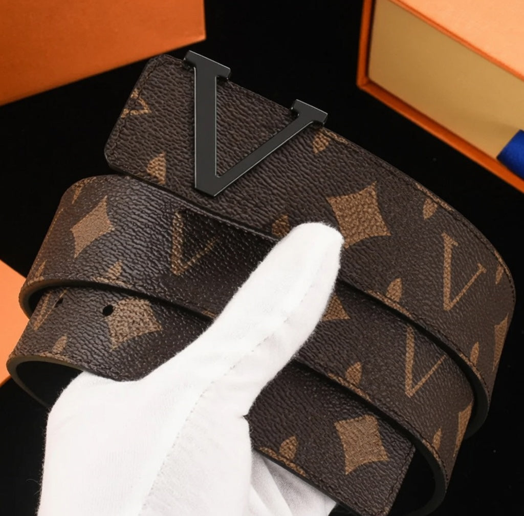 Brown Logo V belt