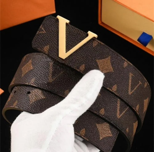 Brown Logo V belt